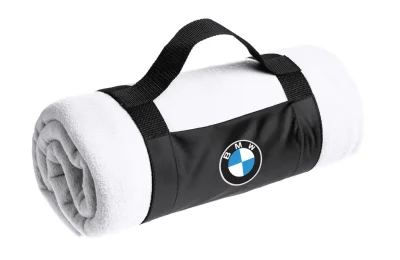 Флисовый плед BMW Fleece Travel Blanket, White BMW 80232A25153