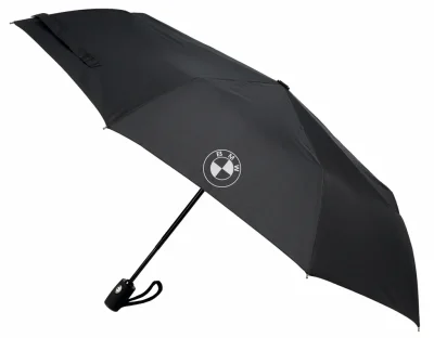 Автоматический складной зонт BMW Pocket Umbrella, Black SW BMW FK170238BWB