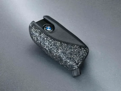 Оригинальный футляр для ключей BMW Key Case, Crystal Swarovski Clarity, Black BMW 82295A56C37