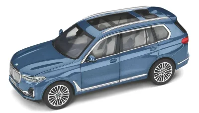 Масштабная модель автомобиля BMW X7, Blue, 1:18 Scale BMW 80435A51987