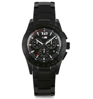 Хронограф BMW M Logo Chronograph, Men, Black BMW 80262463269