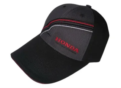 Бейсболка Honda Baseball Cap, Black/Grey/Red HONDA FKCAPH
