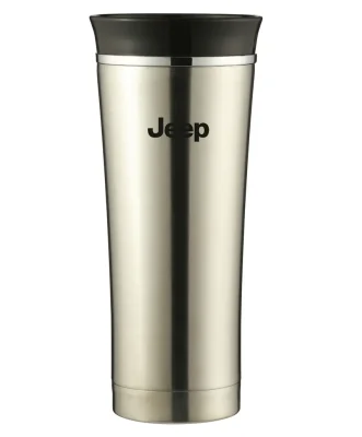 Термокружка Jeep Thermo Mug, Silver/Black, 420 ml CHRYSLER FKCP5017JS
