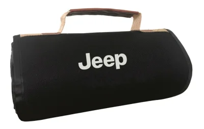 Плед для пикника Jeep Travel Plaid, Black/Grey CHRYSLER FKWLT29J