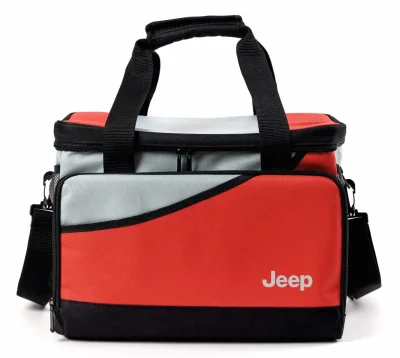 Сумка-холодильник Jeep Cool Bag, red/grey/black CHRYSLER FKCBNJPR