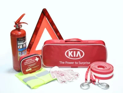Набор автомобилиста, базовый Kia Emergency Kit Base, Red Bag HYUNDAI/KIA/MOBIS R970AC700KR