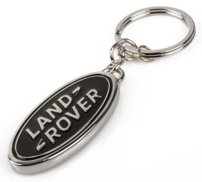 Металлический брелок Land Rover Metall Logo Keyring LAND ROVER LBGF805BLA