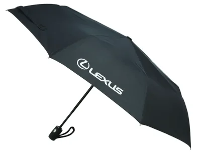 Автоматический складной зонт Lexus Pocket Umbrella, Black TOYOTA FKHL170238L