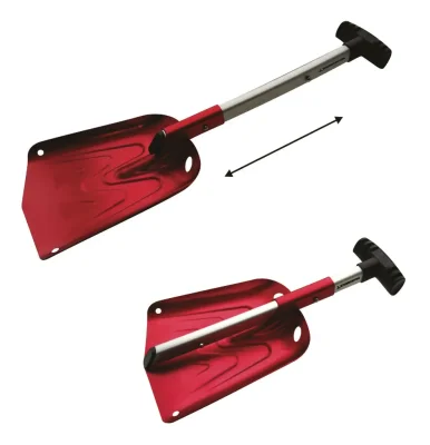 Алюминиевая складная лопата для снега Mitsubishi Foldable Snow Shovel, Red/Silver/Black MITSUBISHI FK1276MR