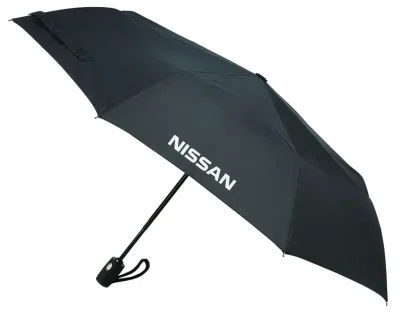 Складной зонт Nissan Folding Umbrella, Black NISSAN FKHL170238N