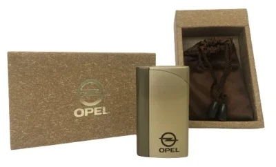 Зажигалка Opel Gas Lighter, Gold Colored GM FK521TOP