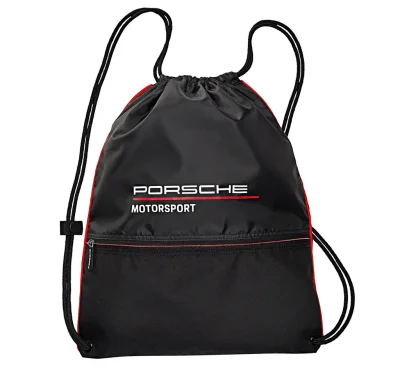 Сумка-рюкзак Porsche Motorsport Pull-bag - Rucksack, Black PORSCHE WAP0350010LFMS