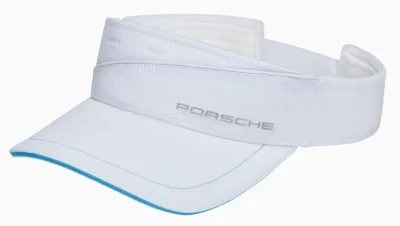 Кепка-козырек Porsche Visor, Sport Collection, White / Light Blue PORSCHE WAP5410020M0SP