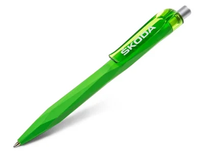 Шариковая ручка Skoda Ballpoint Pen, Green VAG 000087210AQ