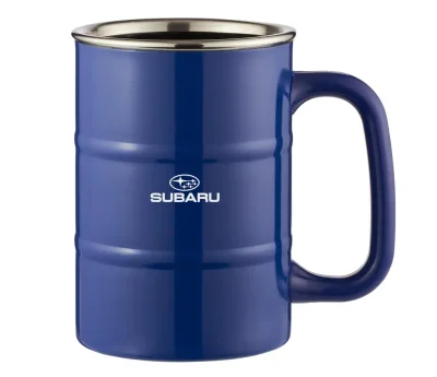 Металлическая кружка Subaru Cup, Barrel Style, Blue SUBARU FKCP396SB