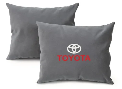 Подушка в салон Toyota Cushion, Grey TOYOTA FKPD05