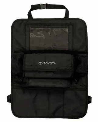 Органайзер на спинку сидения Toyota Backrest Bag, Black TOYOTA FKOS05T