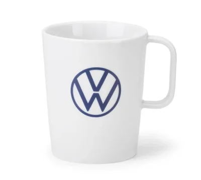 Кружка Volkswagen Logo Cup, White/Blue VAG 000069601BQ