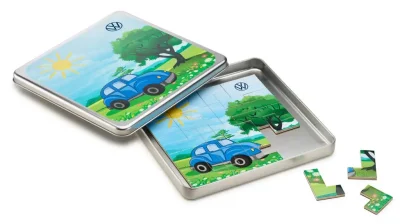 Магнитный пазл Volkswagen Magnet Puzzle, Metallbox VAG 000087703MR