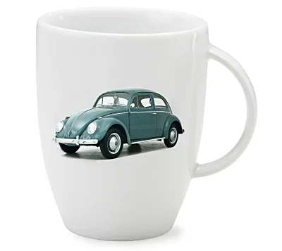 Фарфоровая кружка Volkswagen Classic Mug Beetle, Green VAG 000069601AP