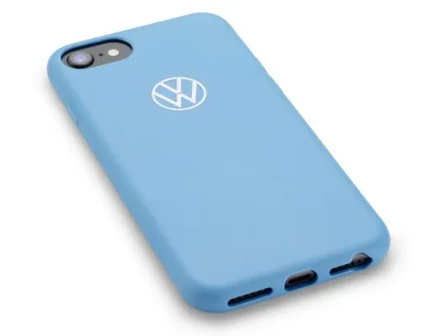 Чехол Volkswagen Logo iPhone SE (2020) and iPhone 7 Cover, Light Blue VAG 000051708G3H1
