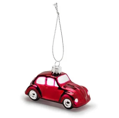 Елочная игрушка Volkswagen Decoration Christmas Beetle, Red VAG 18D087790A