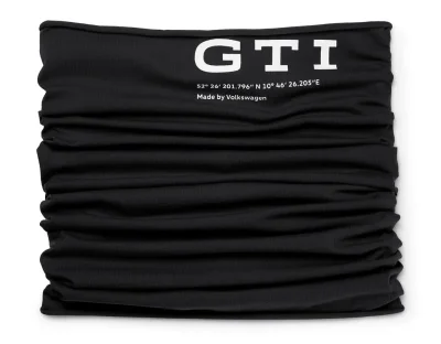 Шарф-труба снуд Volkswagen GTI Multifunctional Headband, Black VAG 5HV084303A041