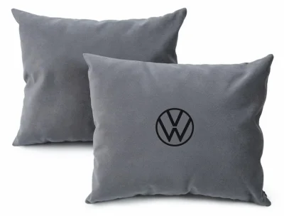 Подушка для салона автомобиля Volkswagen Cushion, Grey VAG FKPDVW