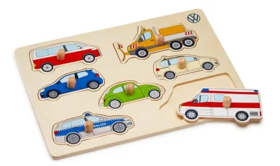 Детская игра мини-пазл Volkswagen Button Puzzle VAG 1H9087528A
