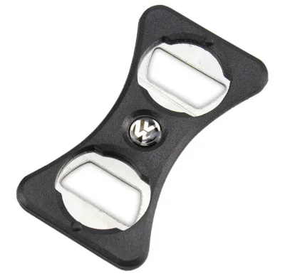 Открывалка для бутылок Volkswagen Bottle Opener, Black VAG 1K0858230A