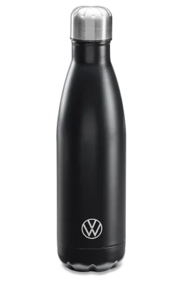 Термос Volkswagen Logo Water Bottle, Black/Silver VAG 1H2069604A
