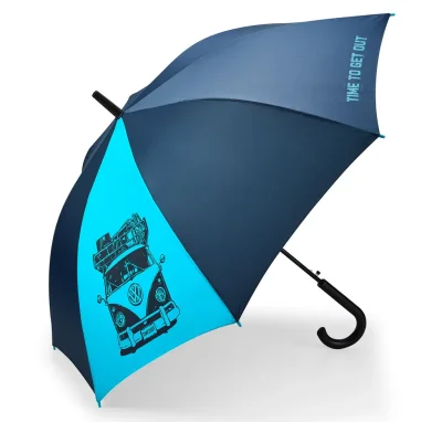 Зонт-трость Volkswagen Stick Umbrella, T1, Blue VAG 7E9087600