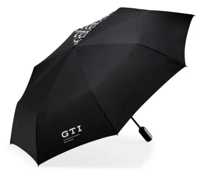 Складной зонт Volkswagen GTI Pocket Umbrella, Black VAG 5HV087602