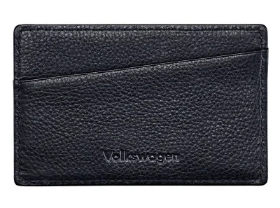 Кожаный футляр для визиток Volkswagen Business Card Case, Leather, Black VAG 000087403BGXU