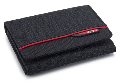 Кошелек Volkswagen GTI Wallet, Black VAG 5GB087400041