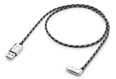 Оригинальный кабель Volkswagen USB A - Apple Lightning, 70 cm. VAG 000051446BN