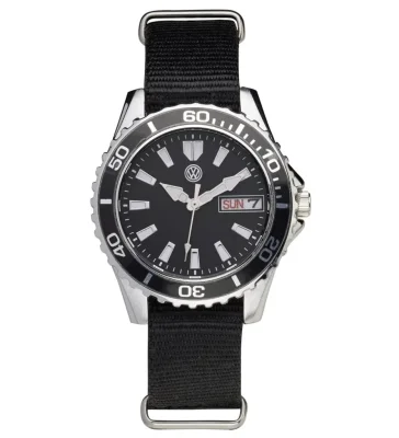 Женские наручные часы Volkswagen Three Hands Watch, Women's, Black VAG 000050801K