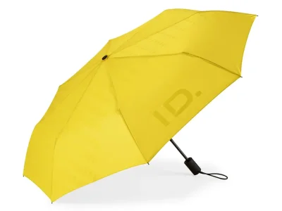 Складной зонт Volkswagen ID Umbrella, Yellow VAG 10A087602