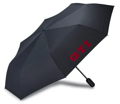 Складной зонт Volkswagen GTI Umbrella Black VAG 5GB087602