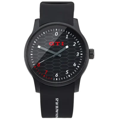 Наручные часы унисекс Volkswagen GTI Watch, Unisex, Black NM VAG 5HV050830