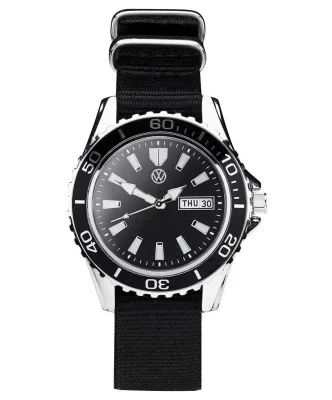 Мужские наручные часы Volkswagen Three Hands Watch, Men's, Black NM VAG 000050800AB