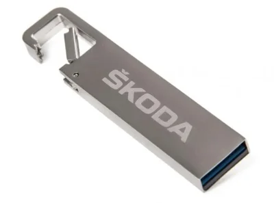 Флешка Skoda Logo Flash drive USB, 32Gb, V2 VAG 000087620P