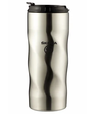 Термокружка Skoda Thermo Mug Twisted, Silver VAG FKCP5883SKS