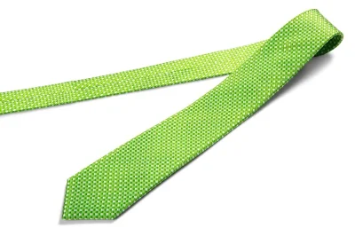 Шелковый галстук Skoda Silk Tie, Green VAG 000084320H