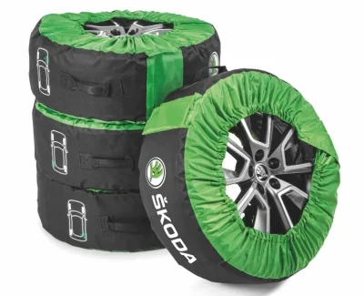 Комплект чехлов для колес кроссоверов Skoda размер от 17 до 20 дюймов VAG 000073900M