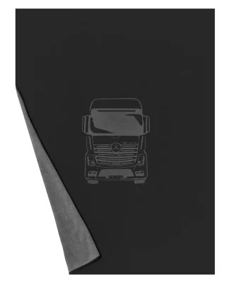 Двусторонний плед Mercedes Reversible Fleece Blanket, Trucks, Black MERCEDES B67872010