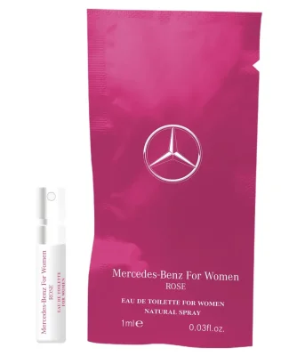 Пробник, женская туалетная вода Mercedes-Benz Rose perfume Women, Sample NM MERCEDES B66957127