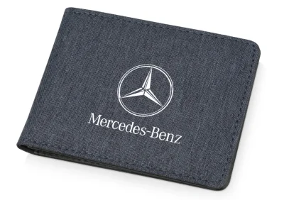 Компактный кошелек Mercedes-Benz Logo Wallet Compact, RFID-protection, Dark Blue MERCEDES B669A2522