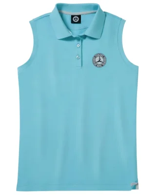 Женская рубашка-поло Mercedes Women's Polo Shirt, Turquoise MERCEDES B66041607