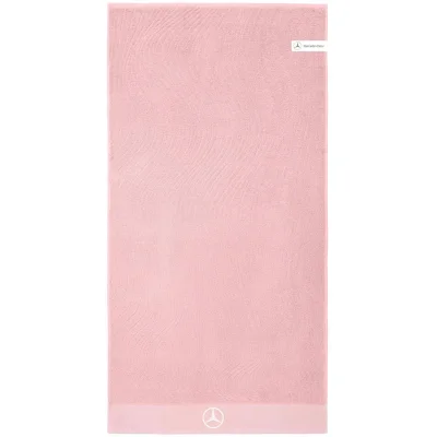 Банное полотенце Mercedes-Benz Bath Towel, Size L, Pink MERCEDES B669A2580